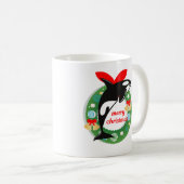 Mug joyeux orque de noël (Devant droit)