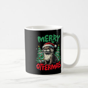 Mug Joyeux Ottermas Drôle Amoureux Canard de Noël