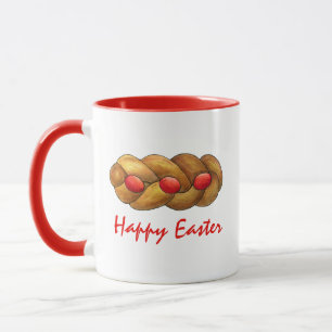 Mug Joyeux Pain de Pâques Tsoureki Pain de Fête Grec A