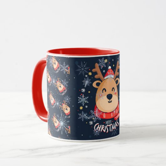 Mug Joyeux pain d'épices de Noël (Devant gauche)