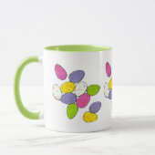 Mug Joyeux Panier de Pâques Poudre Oeufs de bonbons Mu (Gauche)