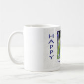 Mug Joyeux papillon d'anniversaire Floral (Gauche)