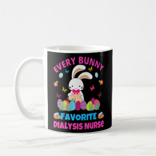 Mug Joyeux Pâques Chaque Lapin Est La Dialyse Préférée