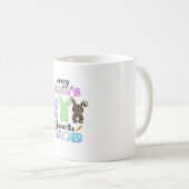 Mug Joyeux Pâques Chaque Lapin Est Professeur Préféré (Devant droit)
