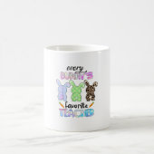 Mug Joyeux Pâques Chaque Lapin Est Professeur Préféré (Centre)