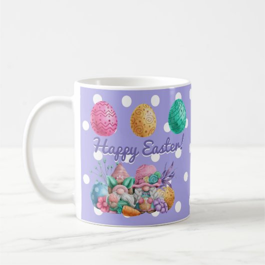 Mug Joyeux Pâques Gnomes (Gauche)