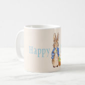 Mug Joyeux Pâques Pierre le lapin (Devant gauche)