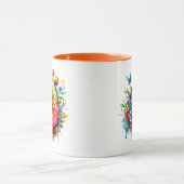 Mug Joyeux Pâques : Vibrant Oeuf de Pâques (Centre)