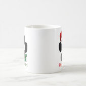 Mug Joyeux Pawlidays Fun Père Noël Empreinte de patte  (Centre)