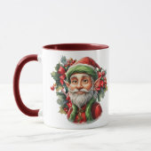 Mug Joyeux Père Noël Elf (Gauche)
