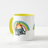 Mug "Joyeux Petit Déposeur FIre" (Devant gauche)