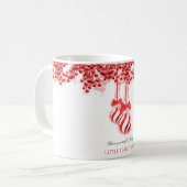 Mug Joyeux petit Noël aquarelle Splash (Devant gauche)