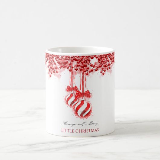 Mug Joyeux petit Noël aquarelle Splash (Centre)
