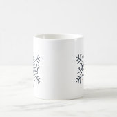 Mug Joyeux petit Noël - Flocon de neige (Centre)