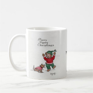 Mug Joyeux petit ours de Noël Profitez de la neige
