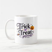 Mug Joyeux Petits Amis Fantômes Célébration d'Hallowee (Gauche)