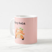Mug Joyeux pilote de Pâques lapin rose (Devant gauche)