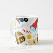 Mug Joyeux Pirate de fête (Devant gauche)