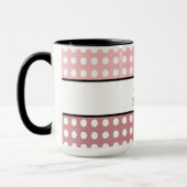 Mug Joyeux point Polka d'anniversaire (Gauche)