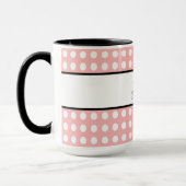 Mug Joyeux point Polka d'anniversaire (Gauche)