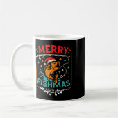 Mug Joyeux Poissons B Poisson Noël Doux moche Noël (Gauche)