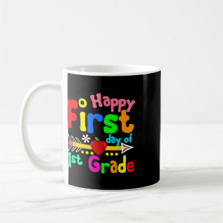Mug Joyeux Premier Jour De 1re Année Enseignant Élève