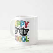 Mug 🌈 📚 Joyeux premier jour de l'école (Devant gauche)
