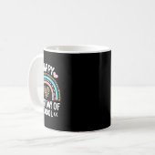 Mug Joyeux Premier Jour De L'École Tenue Arc-En-Ciel P (Devant gauche)