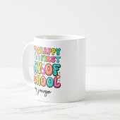 Mug Joyeux premier jour d'école  (Devant gauche)