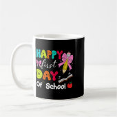 Mug Joyeux Premier Jour D'école Crayon Enseignant Enfa (Gauche)
