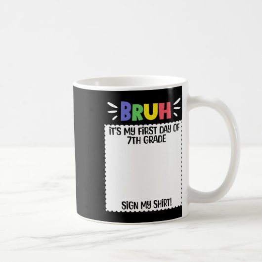 Mug Joyeux premier jour d'école Enseignant Premier jou (Droite)