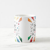 Mug Joyeux premier jour d'école | Revenir à l'école (Centre)