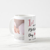 Mug Joyeux Premier Rose de la Fête des Mères Gold 2 Ph (Devant gauche)