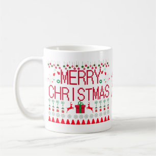Mug Joyeux pull de Noël "Tout ce que j'ai reçu pour No