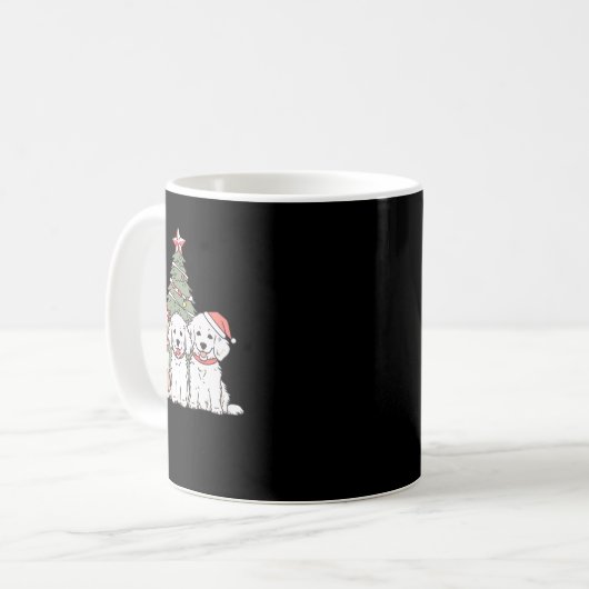 Mug Joyeux Pups De Vacances (Devant gauche)