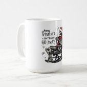 Mug Joyeux Quand Même et Bon Départ (Devant gauche)