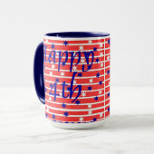 Mug Joyeux quatrième (Devant gauche)