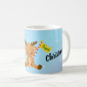 Mug Joyeux rennes de Noël (Devant droit)