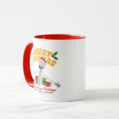Mug Joyeux Rickmas et Joyeuses Fêtes Humaines (Devant gauche)