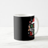 Mug Joyeux Rizz Mas Sigmas Funny Gen Alpha X mas Père (Devant droit)