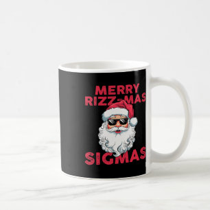 Mug Joyeux Rizz Mas Sigmas Funny Père Noël