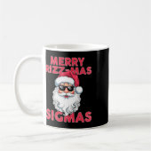 Mug Joyeux Rizz Mas Sigmas Funny Père Noël (Gauche)