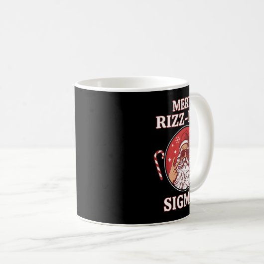 Mug Joyeux Rizz Mas Sigmas - Gen Alpha Middle School C (Devant droit)