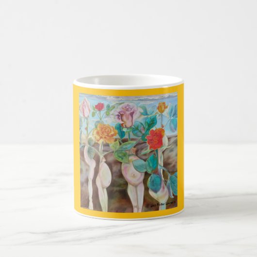 Mug Joyeux Roses enceintes (Centre)