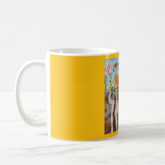 Mug Joyeux Roses enceintes (Gauche)