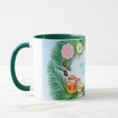 Mug Joyeux Rosh Hashanah Juif Nouvel An Miel & Pomme (Gauche)
