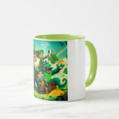 Mug Joyeux Saint Patrick's Day coloré (Devant droit)