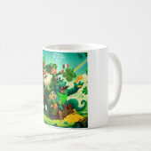 Mug Joyeux Saint Patrick's Day coloré (Devant droit)