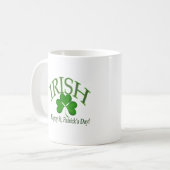 Mug Joyeux Saint-Patrick's Day Les cadeaux de Clover i (Devant gauche)