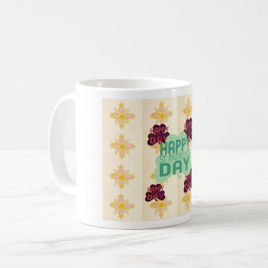 Mug Joyeux Saint Patrick's Day Lovely Art Print (Devant gauche)